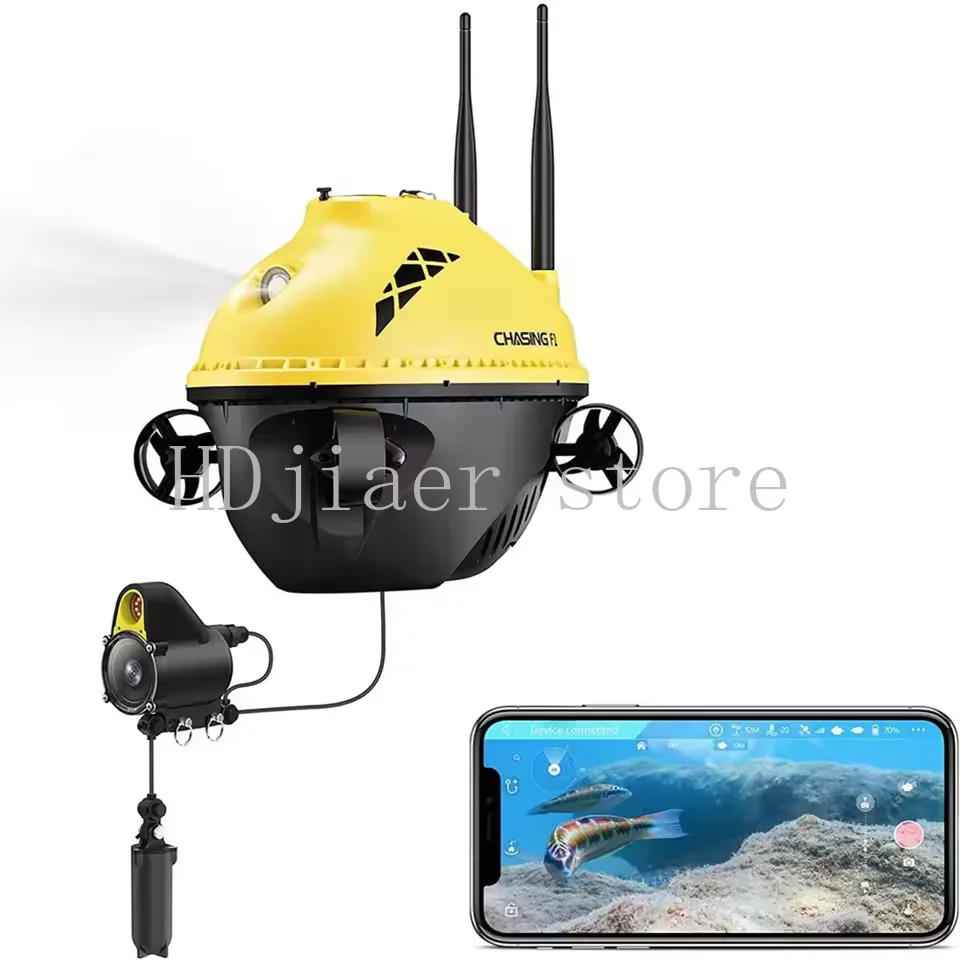 

Chasing F1 Pro Underwater ROV Drone - 4K Camera, 256G, GPS, 4 Axis Propeller, Removable Battery | Diving Equipment