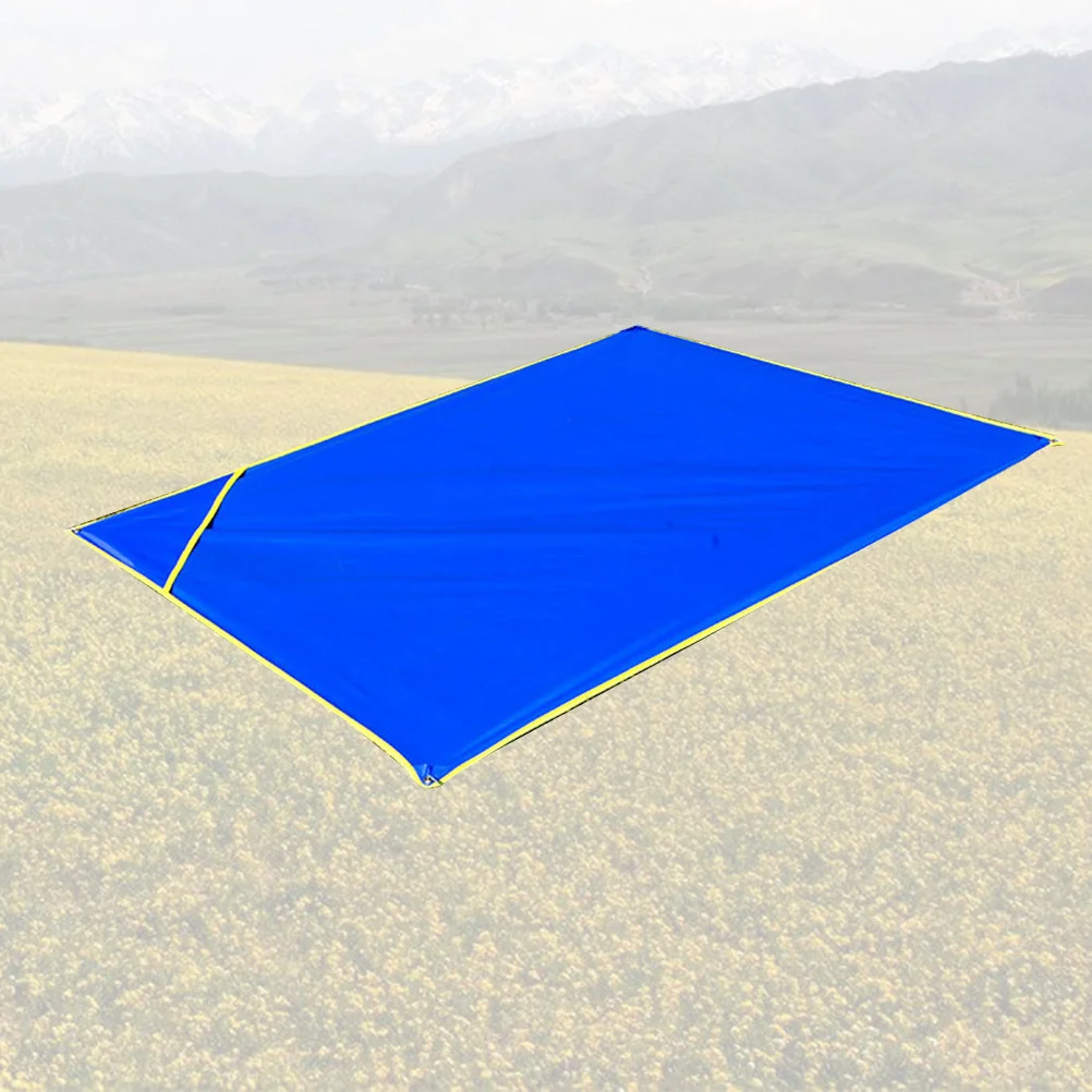 

Outdoor Waterproof Oxford Fabric Ground Mat Dark Blue Portable Picnic Blanket Camping Mat Lightweight Tear-Resistant