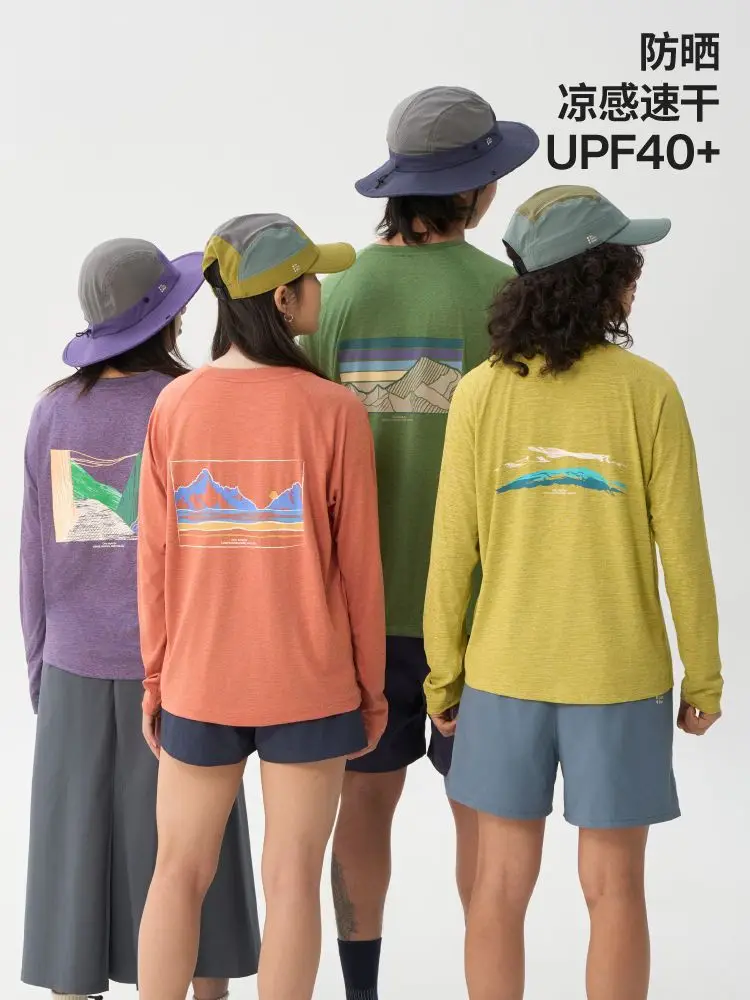 Быстросохнущий женский спортивный топ на открытом воздухе, прохладный, защита от солнца, впитывающий влагу, дышащий быстросохнущий топ с длинными рукавами