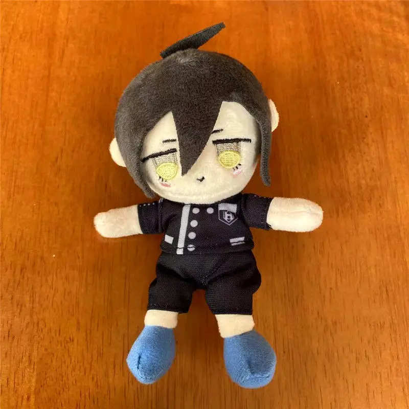 15CM Danganronpa V3 Push Toy Kokichi Oma Nanami ChiaKi Pushie Doll Shuichi Saihara Cartoon Soft Pendant Fans KeyChain Gifts