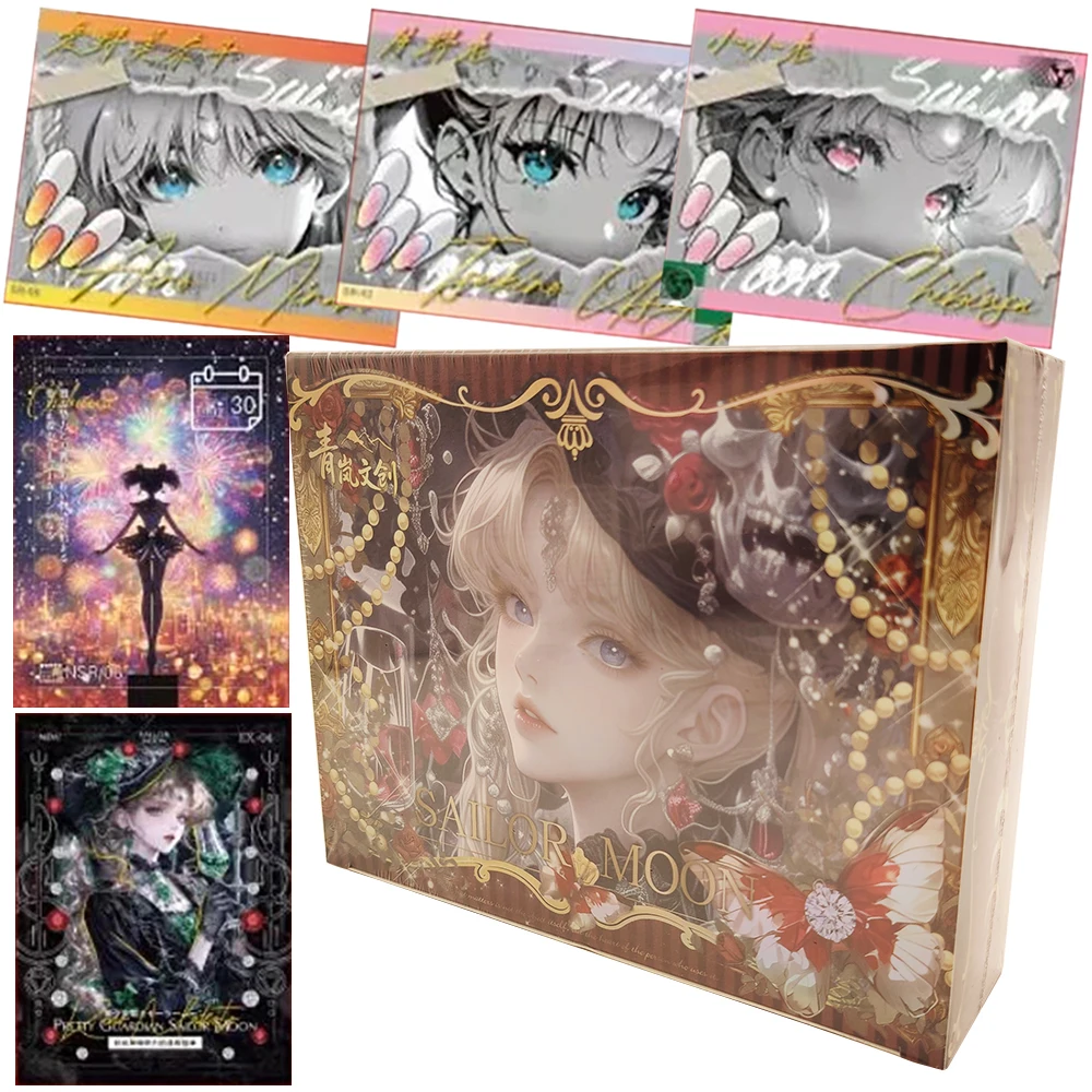 

Sailor Moon Collection Card Christmas Gifts Popular Fantasy Girl Love Anime High Quality Characters Cards Peripheral Rare Toys