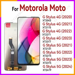 LCD Display For Motorola G Stylus 4G 5G 2021 2022 2023 2024 XT2043 XT2115 XT2211 XT2317 XT2131 XT2215 XT2315 XT2419 Screen Touch