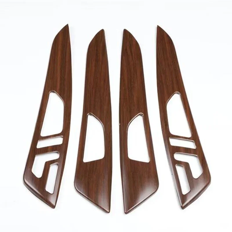 Wooden Color Gear Panel Steering Wheel Air Vent Door Panel Sticker For Mercedes Benz CLS 250 300 350 500 550 2012 2013