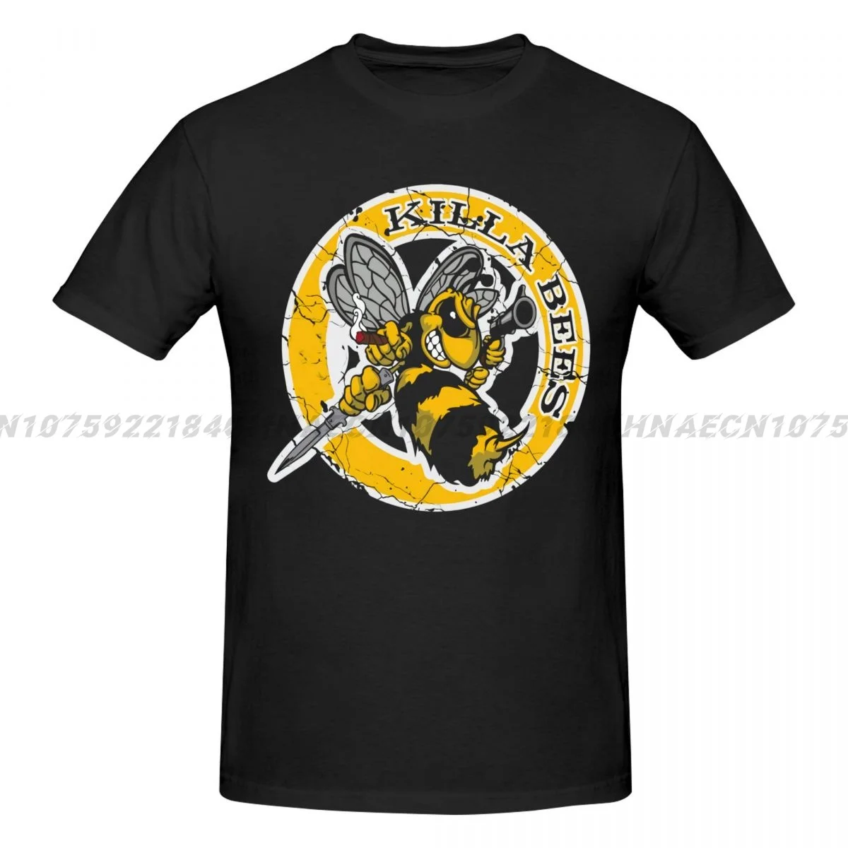 Wutang Clan Killa Bees Aint Nothing To With Men Crew Neck TShirt Oversized Tops Clothing Sleeve Tees Gift Idea T-Shirts