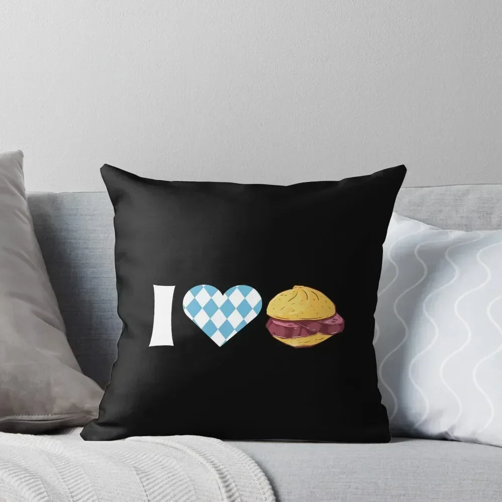 

Bavaria design with liver cheese Throw Pillow Throw Pillow Decorative Cover For Living Room pillow