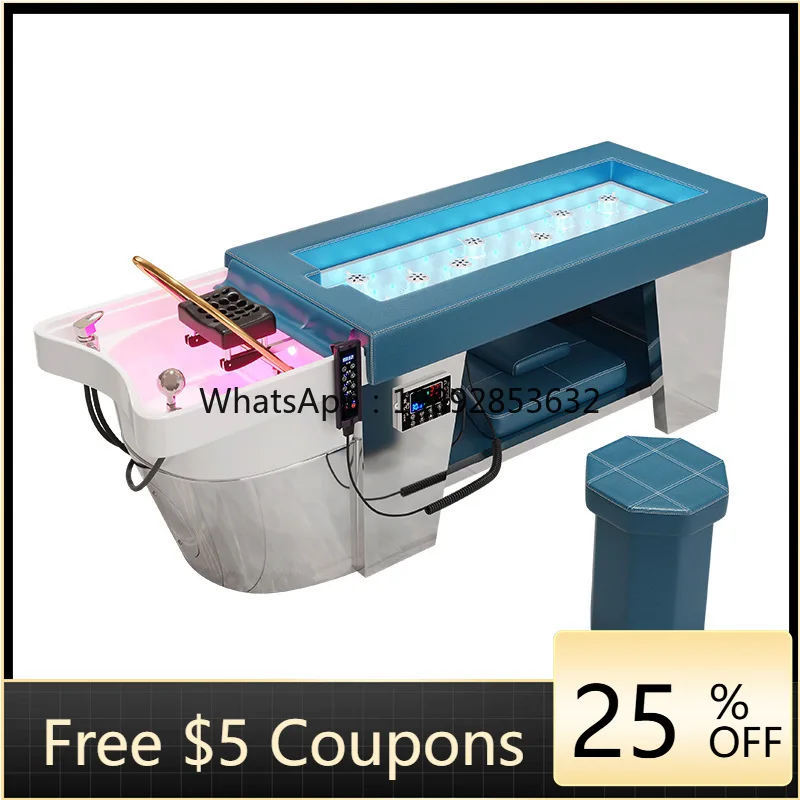 

YFY Thai Head Therapy Shampoo Bed for Hair Salons and Beauty Salons Special Steaming