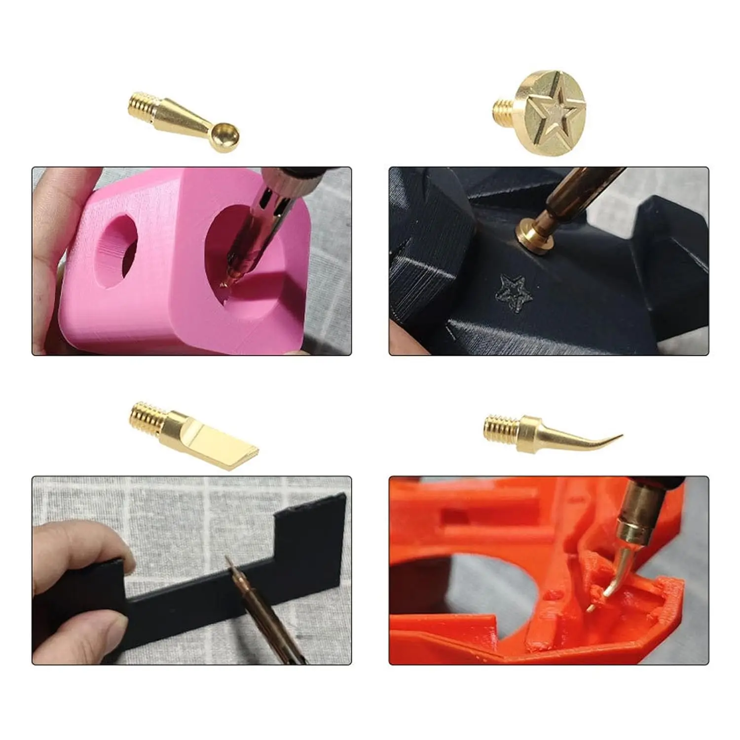 kit-di-punte-in-ottone-per-finitura-a-caldo-fusion-copper-18-pezzi-colore-oro-9-diverse-misure-per-uso-fai-da-te-e-professionale