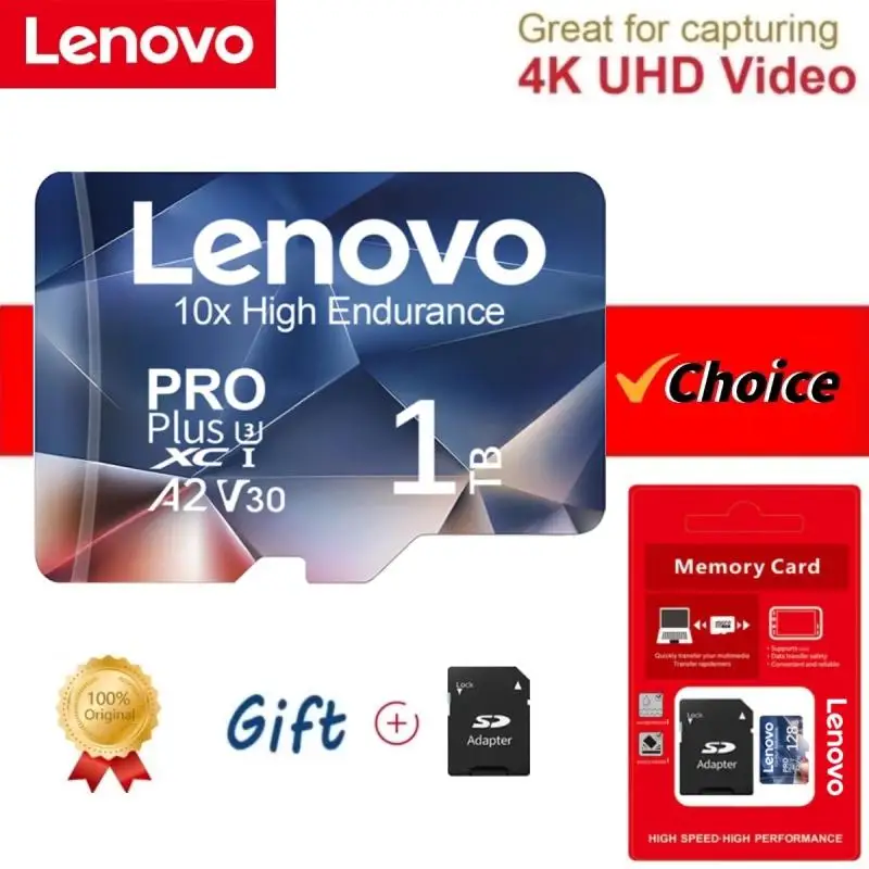 Карта-памяти-lenovo-2-ТБ-sd-1-ТБ-512-ГБ-256-ГБ-micro-tarjeta-sd-card-для-ps4-vita-128-ГБ-v30-водонепроницаемая-sd-карта-памяти-оригинал