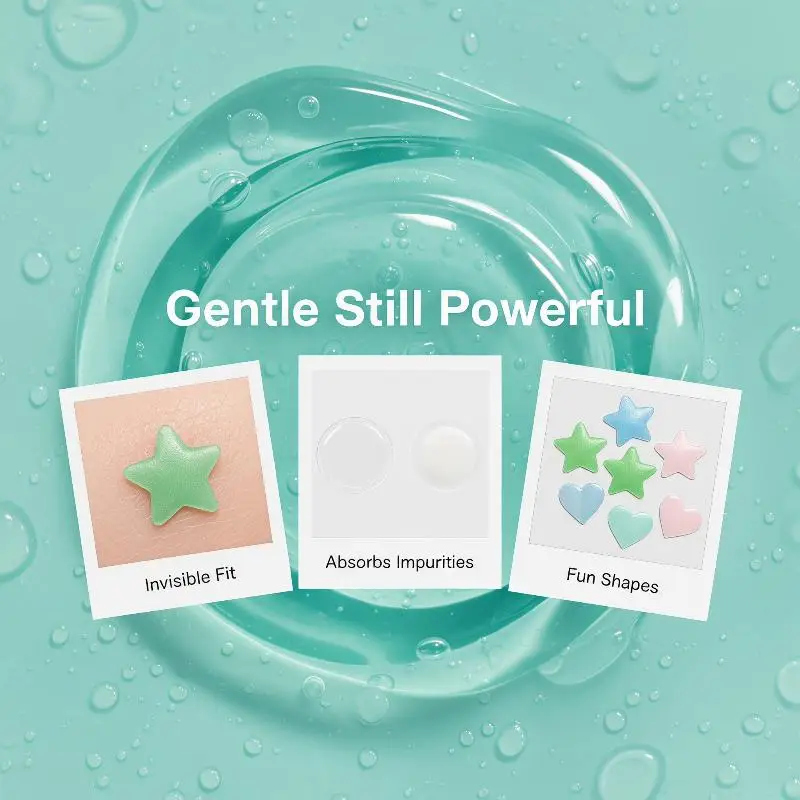 36PCS Star Hydrocolloid Blemish Patches Portable Invisible Acne Cover Patches Fast Healing Acne Mark Concealer for Home UseHot