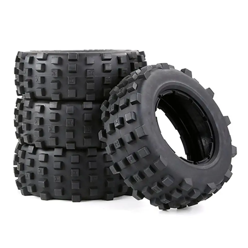 ABUM-Suitable For 1/5 BAHA 5T/5SC/5FT Second-Generation Wasteland Tires, Modified And Upgraded Accessories