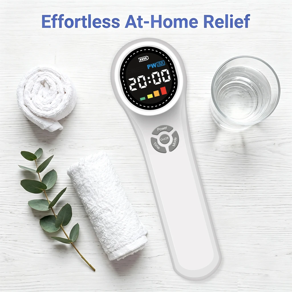 

ZJZK LLLT Cold Laser Therapy for Human and Dogs 660nm 810nm 980nm Infrared Laser Therapy for Arthritis Pain Relief Wound Healing