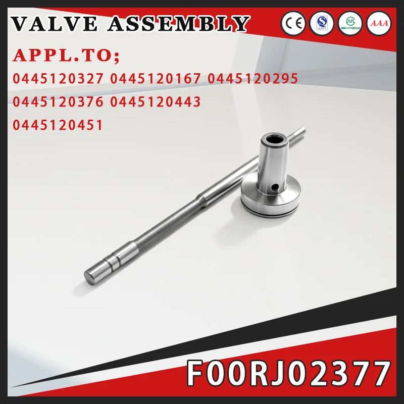 F00RJ02377 (Model 0445120327 0445120167 Injector) F00RJ02429 F00RJ02449 Valve Assembly Suitable For Volkswagen Bosch XG1524