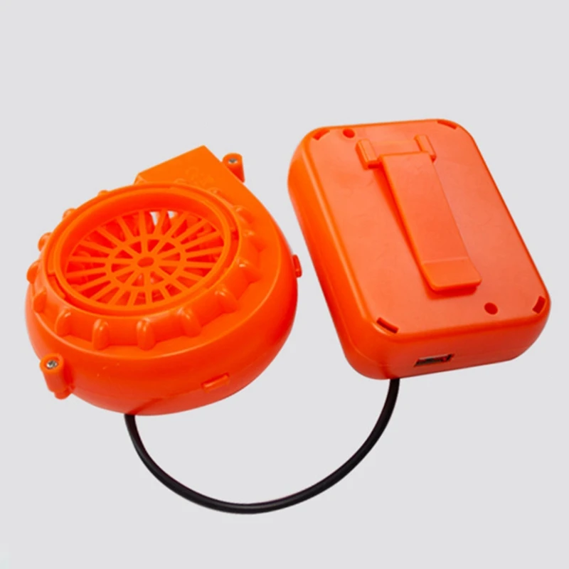 Ventilateur gonflable pour Costume, pompe à Air USB à faible bruit, boîtier de batterie, grand Volume d'air pour vêtements de jeu gonflables, nouvelle collection 2025