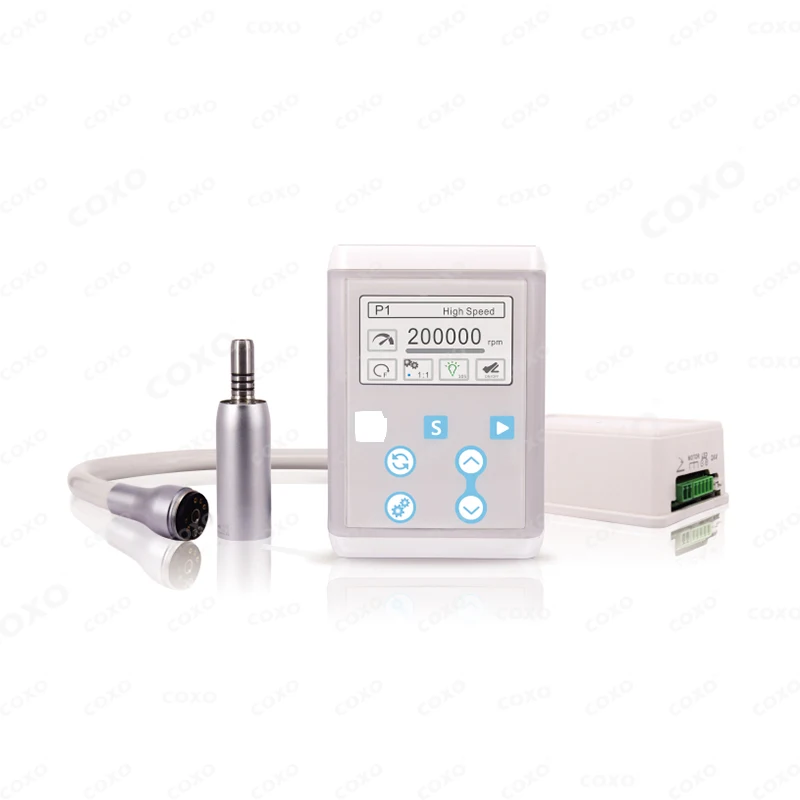 Portable Dental COXOs  INT+ 7 Program Brushless Electric Micro Motor Built in Dental Unit