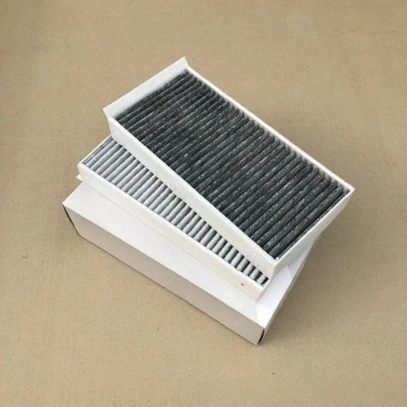 2Pcs Car Cabin Air Filter Conditioner 64316823717 For BMW F39 F40 F44 F45 F46 F48 116i 118d 220d X1 X2 i3 Mini Cooper S F54~F60
