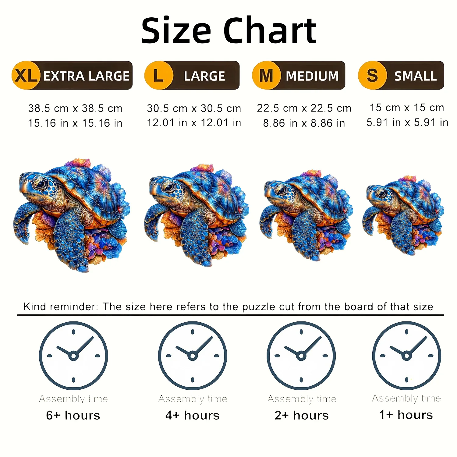 Unique Turtle Cow Duck Pattern Wooden Puzzle Irregular Animal Shape Halloween Christmas Birthday Gift For Adults