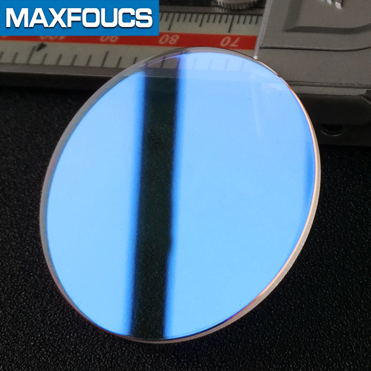 Flaches, 44,5 x 2,5 mm großes blaues AR-Mineralglas für Diesel Dise DZ 4401 4523 Uhrenkristall, kratzfeste Oberfläche, Ersatzteile – Detail 4