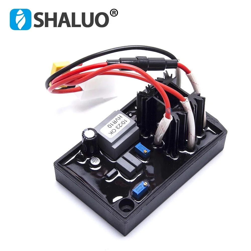 HVR10 HVR-10 AVR Automatic Voltage Regulator Stabilize Module Circuit Board Adjustment For LINZ Diesel Generator Parts