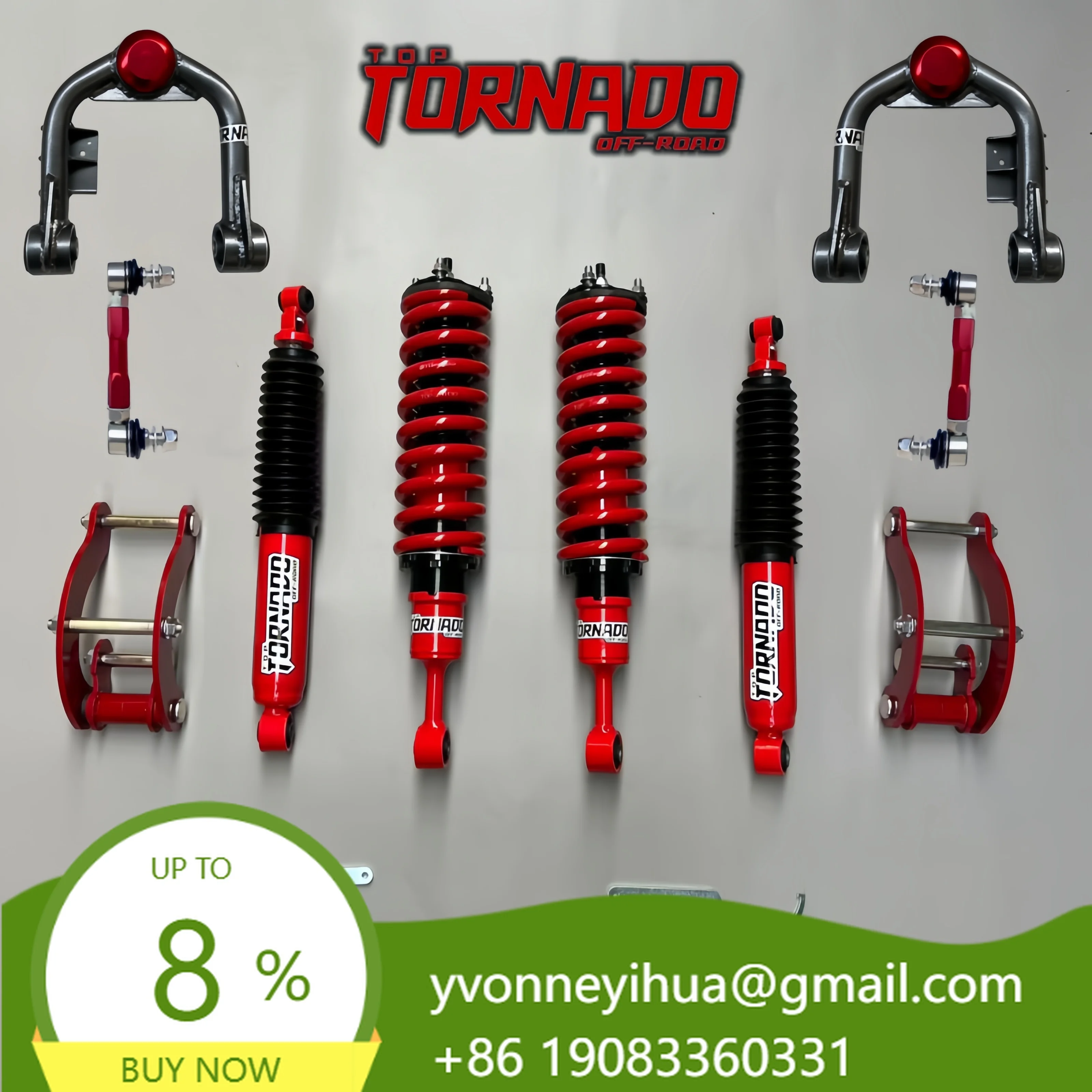 PRO Version Of Adjustable 4X4 Off-road Suspension Kit ForJMC BOARDING/Hunter/Vigor/Vigus, Heavy Off-road Use