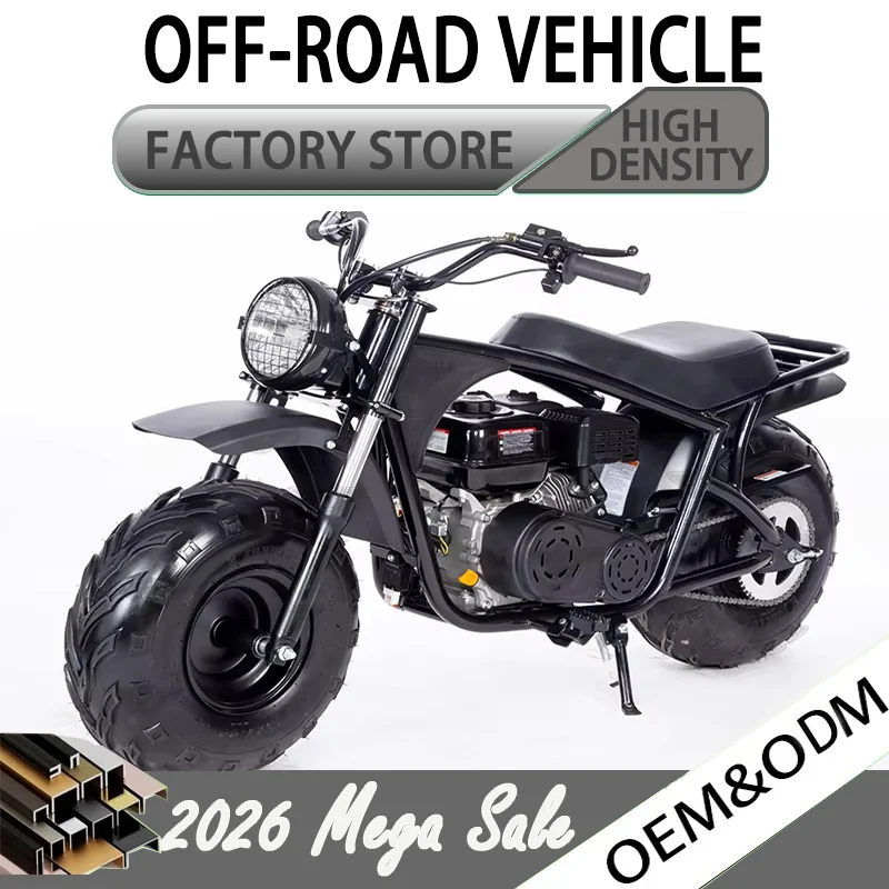 212cc 4-Stroke Engine Gas Pit Bike Off Road Trail Motorcycle Mini Bike for Adults & Kids Weight Customized Outdoor Use