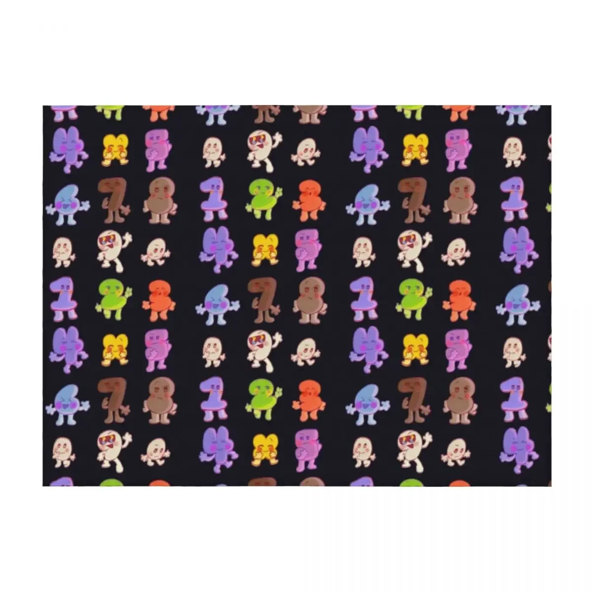 

BFB All Numbers Algebraliens Pack Throw Blanket Luxury Thicken Sofa Quilt Decorative Sofa Decorative Throw Blankets