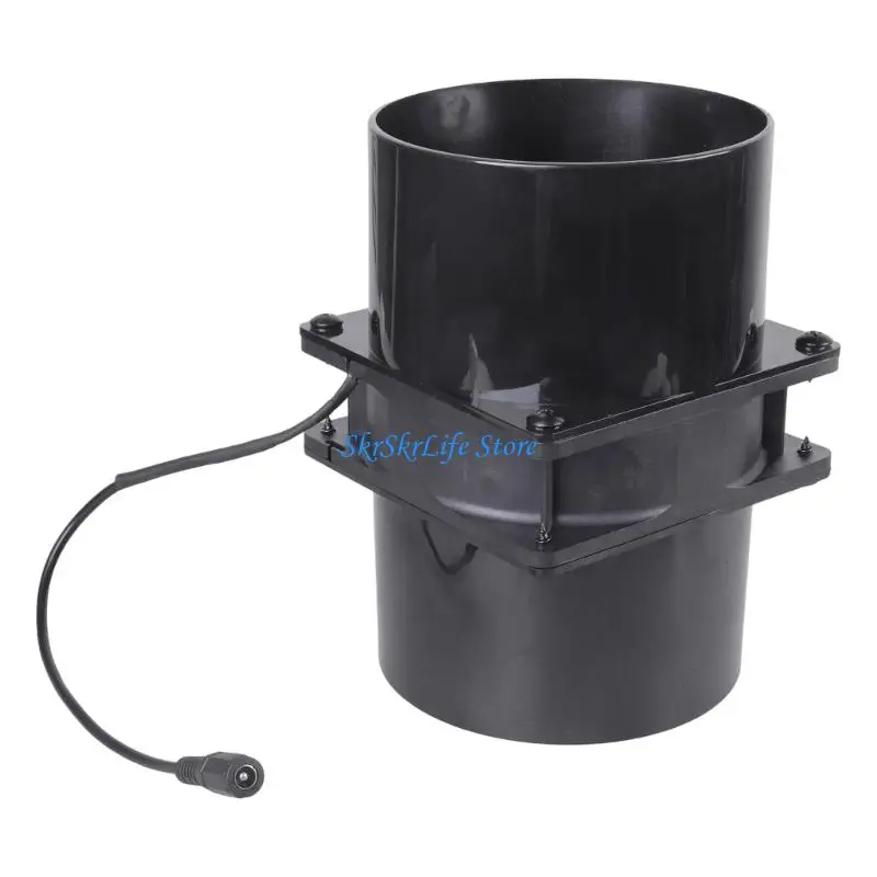 

E65E Round Pipe Exhaust Fan For 3D Printer Enclosure And Cutting Machine Ventilation Fan 12V 2A 3000RPM