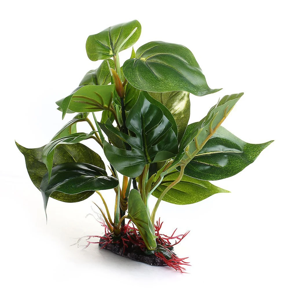 

Simulated Water Plants Aquarium Plants Plastic Fish Tank Decorations Green Aquatic Accessories Safe Fresh Salt Water