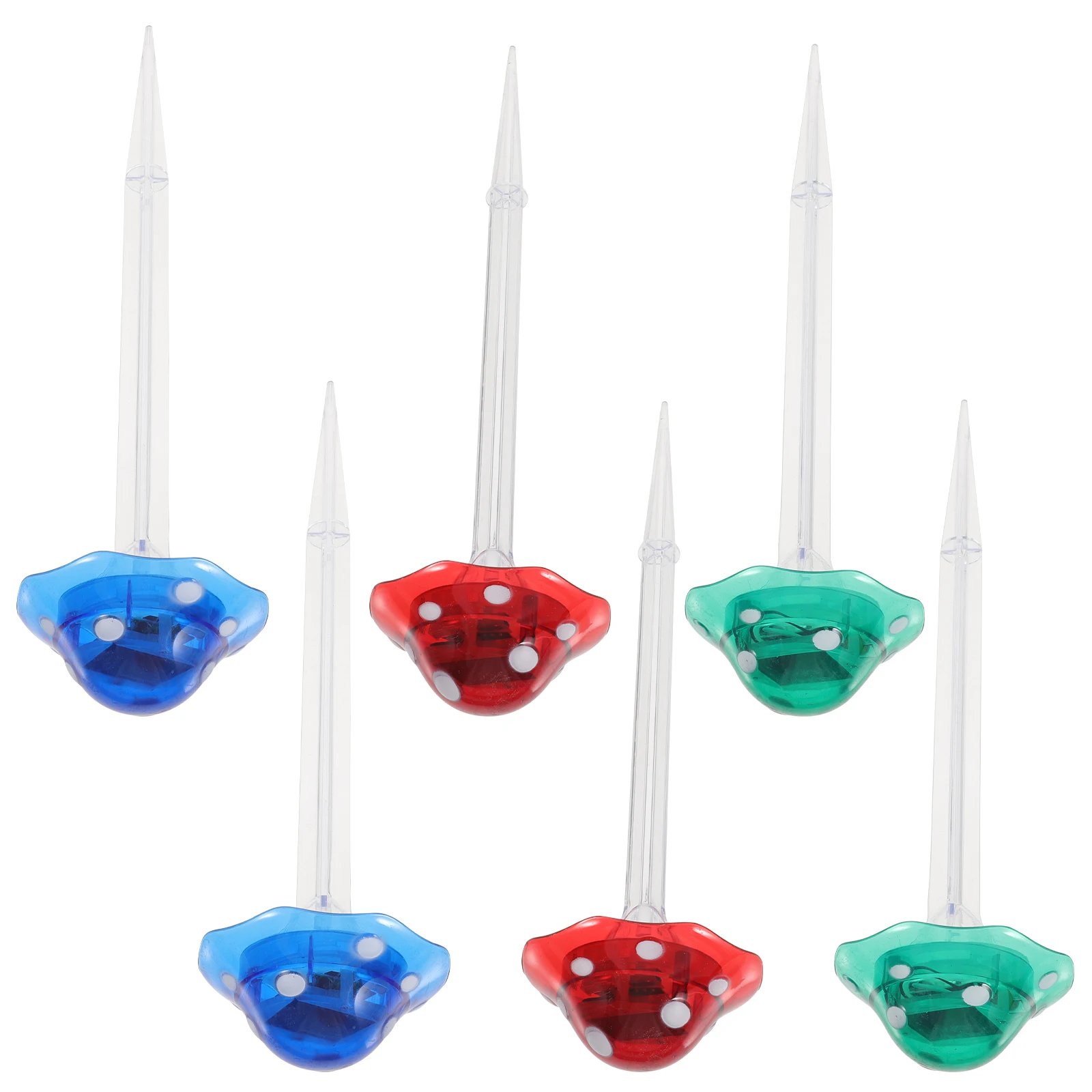6pcs Solar Lawn Light Mushroom Shape Decorative Outdoor Garden Solar Powered Stake Light Waterproof For Yard Patio Pathway
