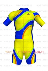 Prędkość liniowa kombinezony triathlonowe kombinezony Skinsuit buty wyścigowe Racing Speed odzież łyżworolki buty wyścigowe Racing Speed Skats Clothing Ciclismo