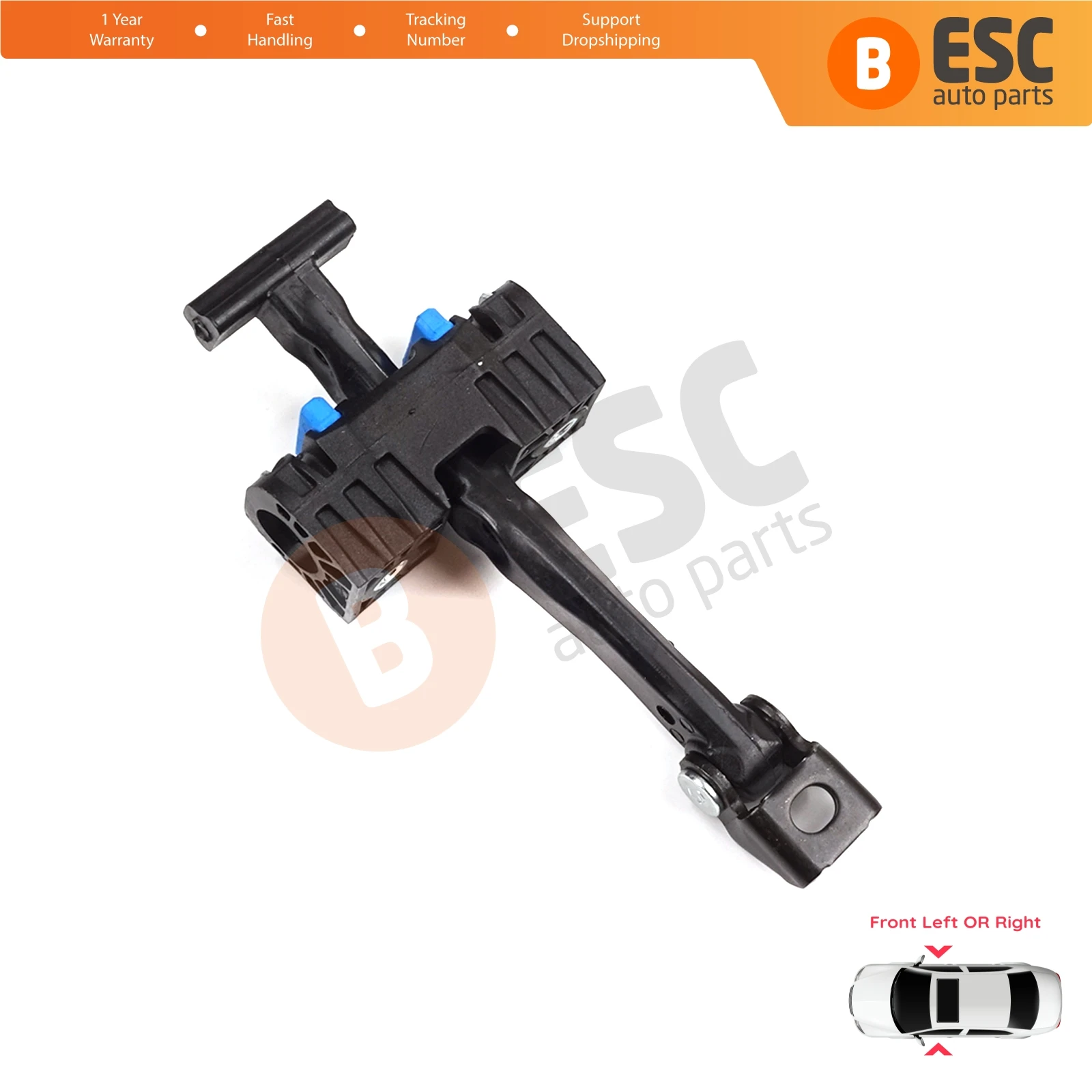 

EDP1338 Front Door Hinge Brake Check Strap Limiter for Mini Cooper MK1 MK2 R50 R52 R53 R55 R56 R57 R58 R59 2003-2015 51217176811