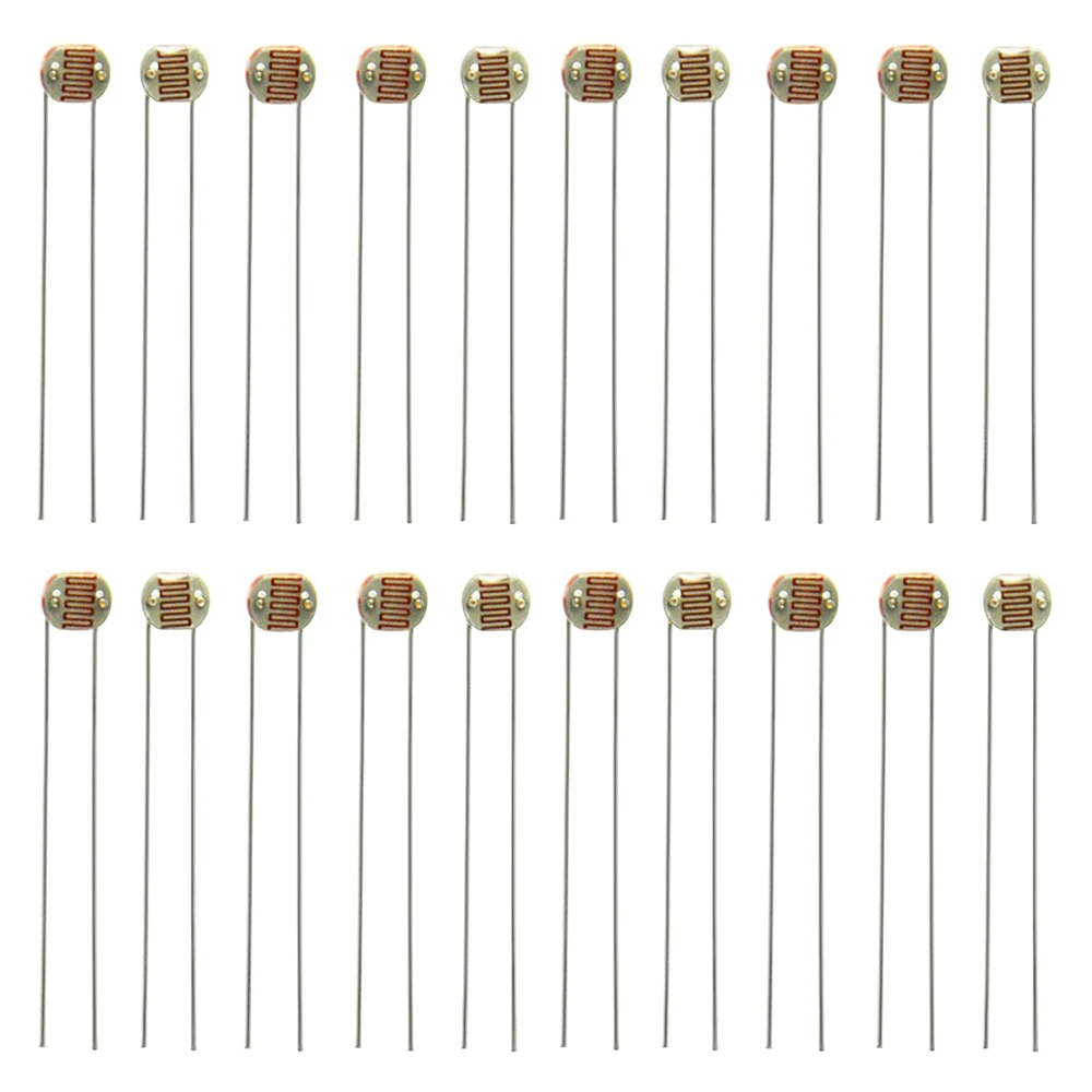 New photoresistor GL5506 GL5516 GL5528 GL5537 GL5539 GL5547 GL5549 LDR light detection switch sensor DIY