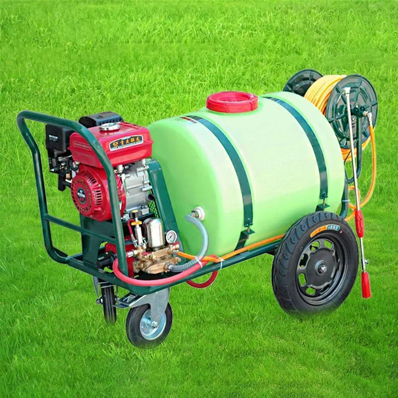 gasoline Push-type sprayer 160 liters domestic high-pressure agricultural gasoline-powered spray machine sprayer