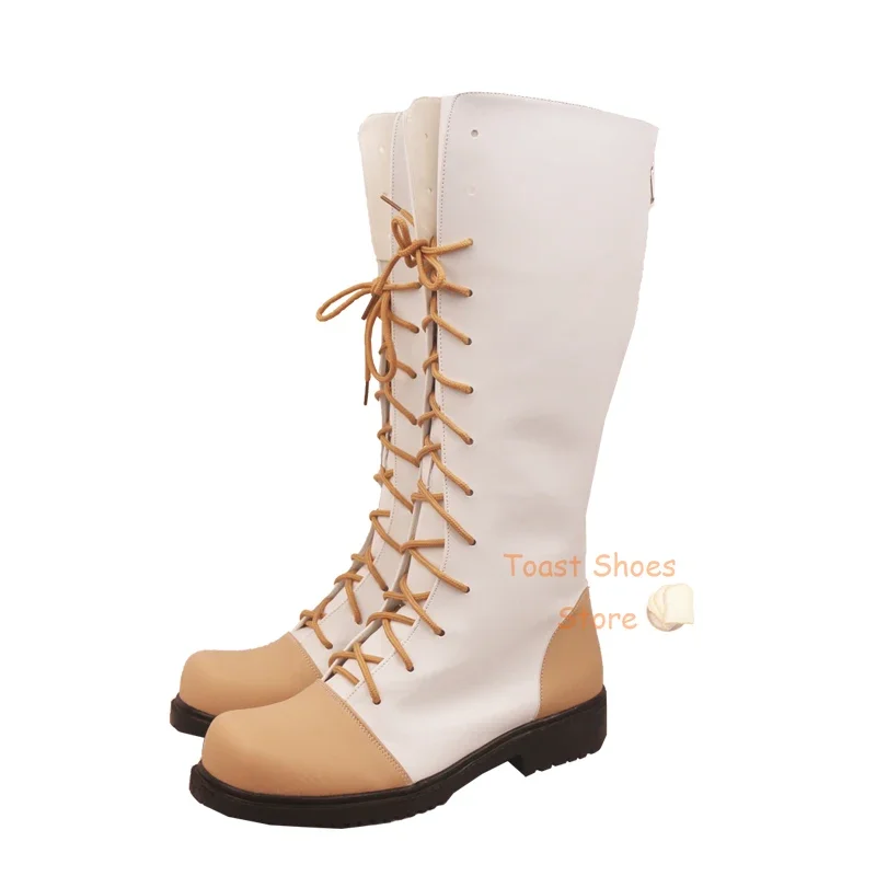 Anime character Tsuyuri Kanao Cosplay Shoes Comic Anime for Con Carnival Party Cosplay Costume Prop Sexy Boots