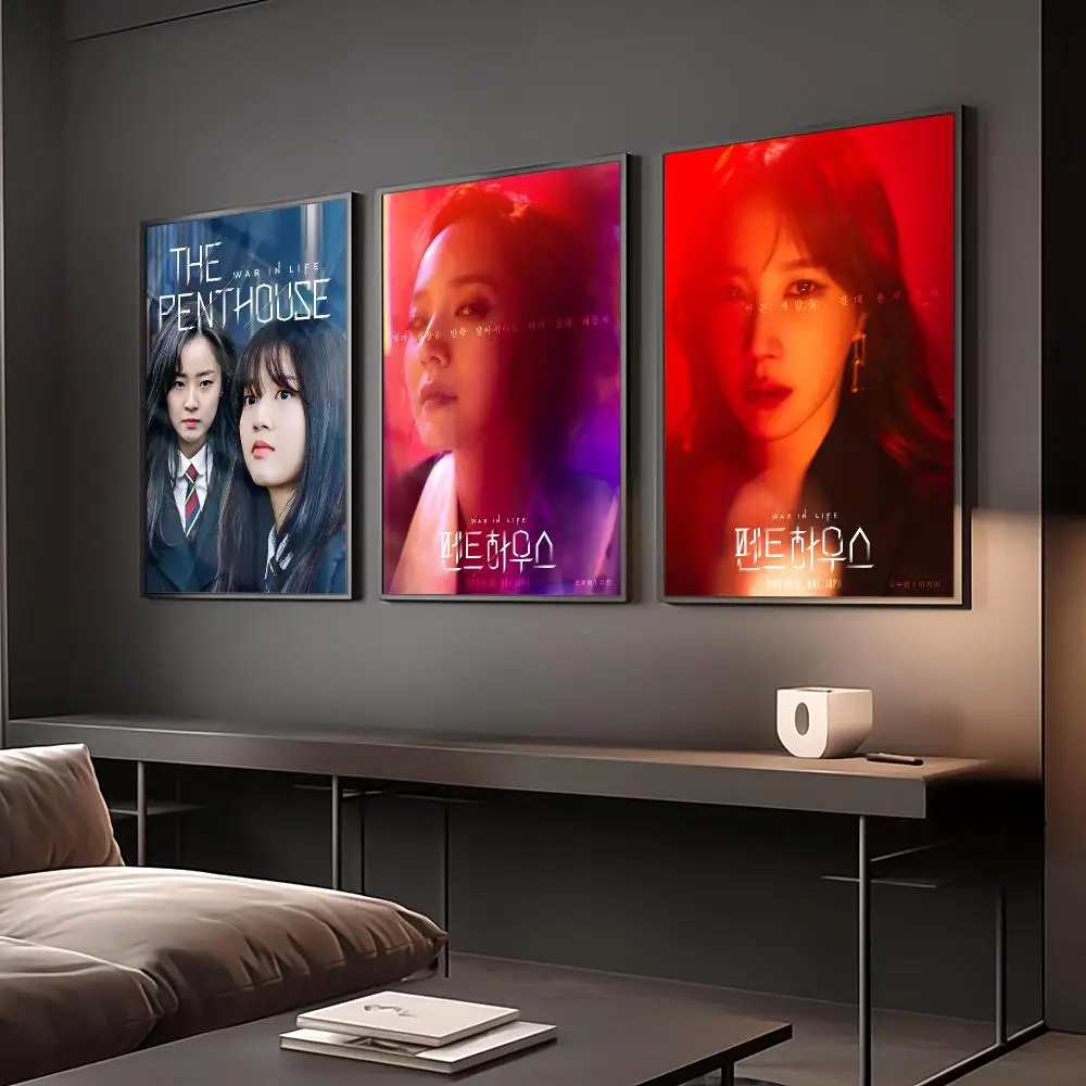 TV Series P-The Penthouse Poster Reteo Wall Art Aesthetic Room Decor Print Living Room Bedroom Home Decoration
