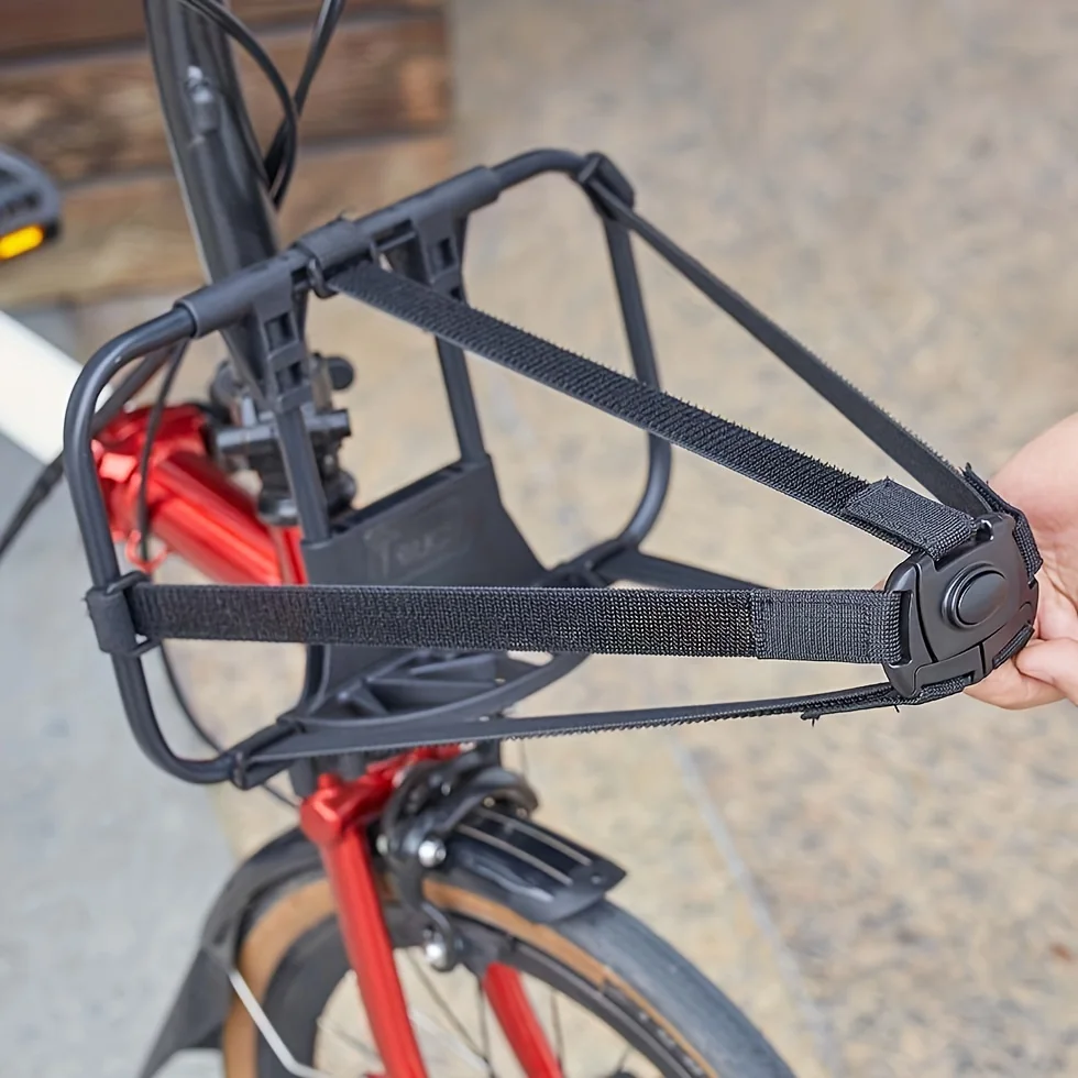 Bike Front Rack Aluminum Alloy Carrier Rack for Brompton Bike Cargo Rack