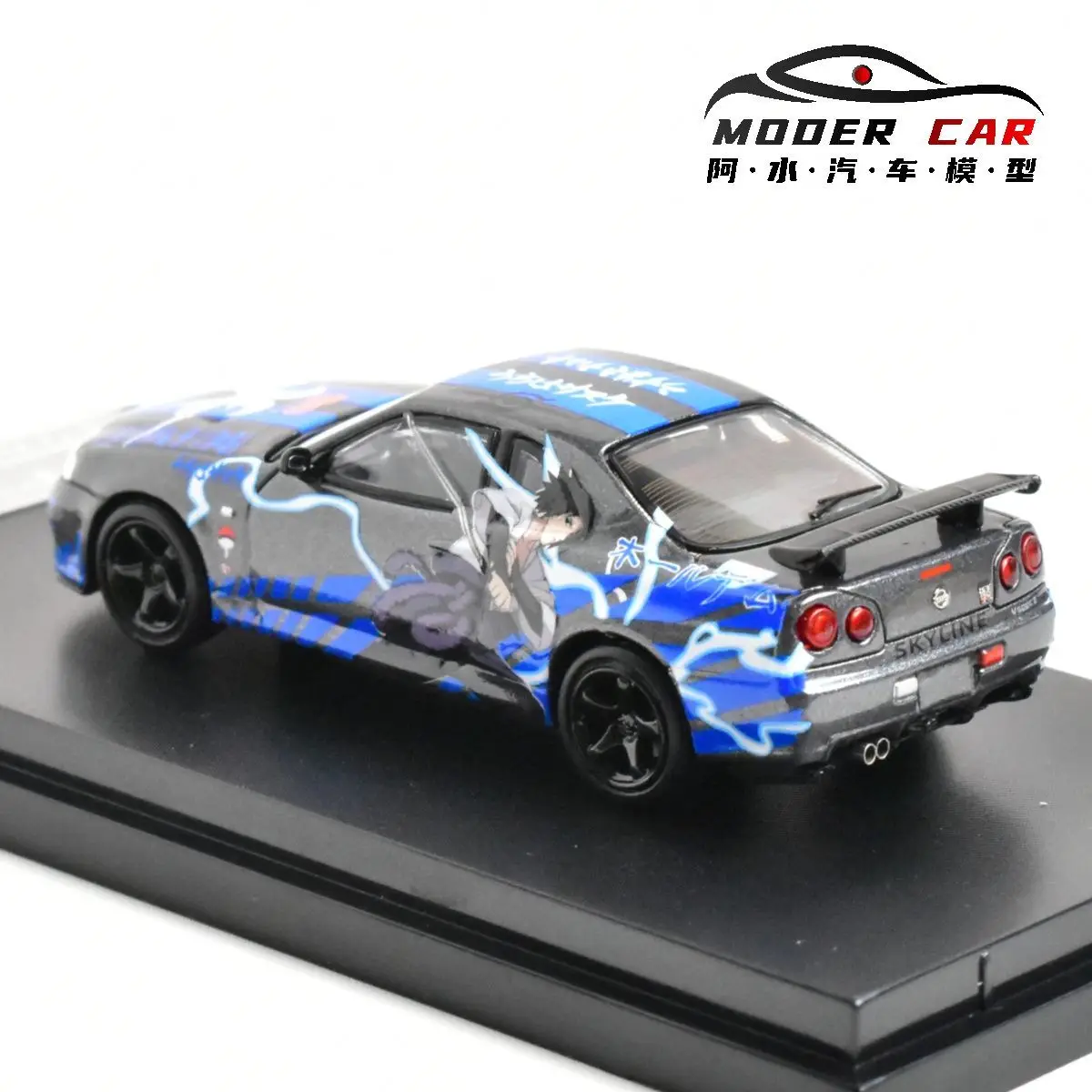 

SW 1:64 GTR R34 V-spec Painting Diecast Model Car