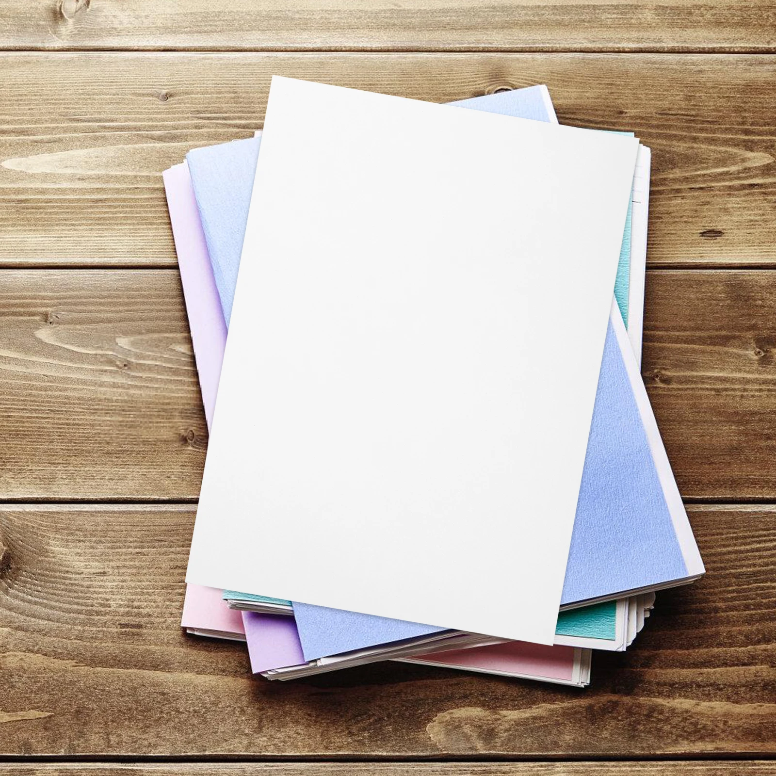 

Thick Printer Sheets A4 Blank Multi-Function Writing For Printing Crafts Smooth Cardboard Paper Double Sided