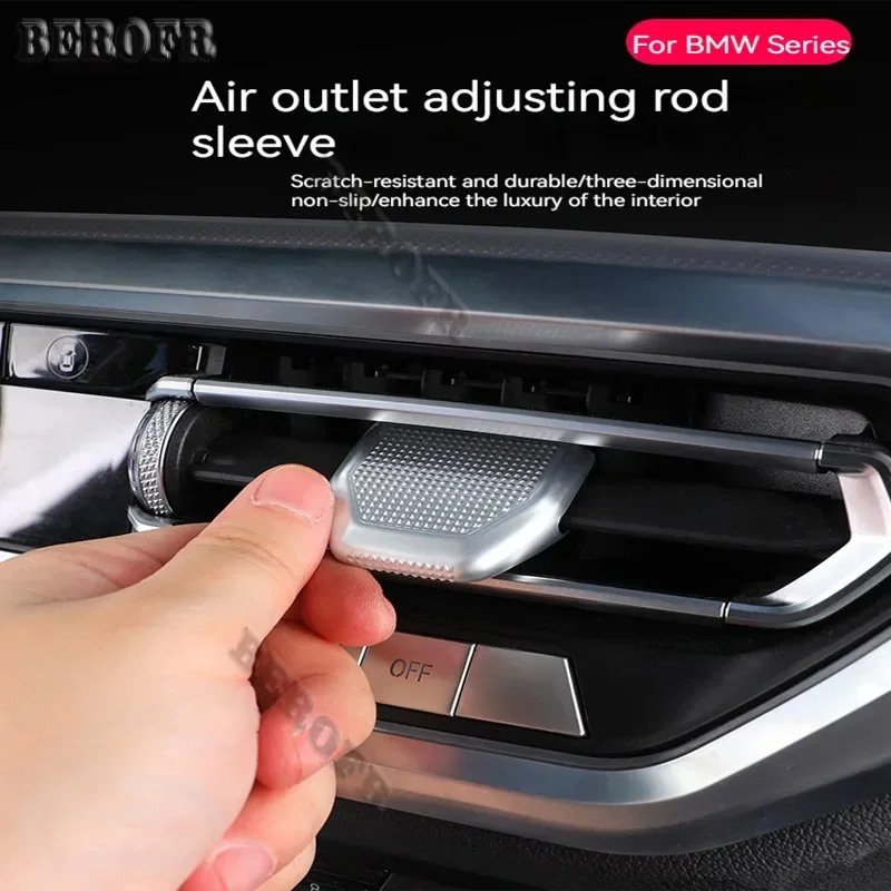 

Car Air Conditioning Vent Outlet Tab Clip Paddles For BMW X5 X6 X7 2019-2022 G05 G06 G07