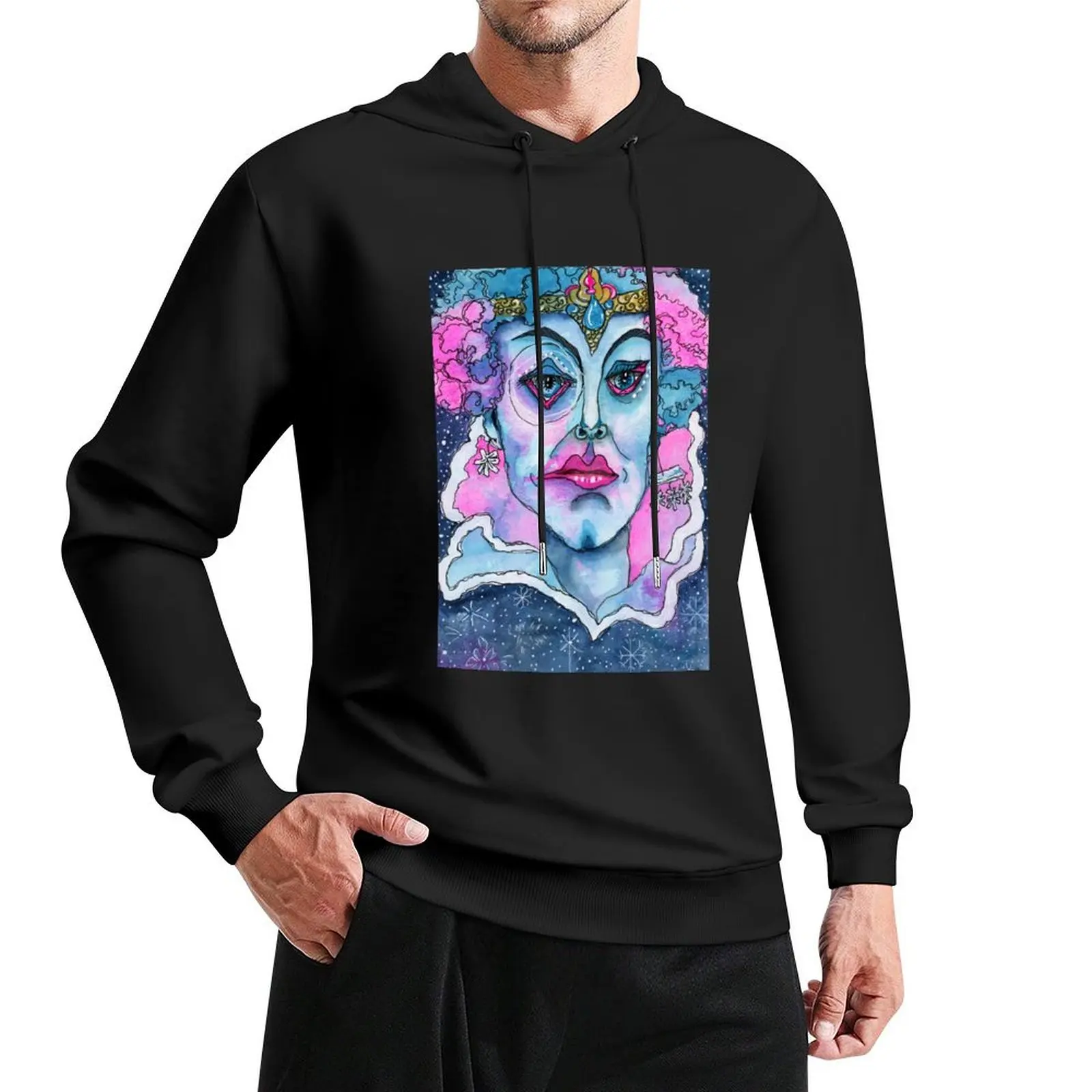 

The Snow Queen Pullover Hoodie mens clothes anime clothing autumn new products new in hoodies