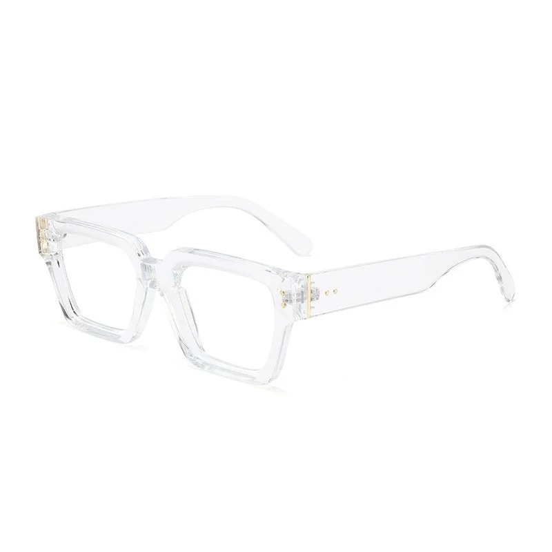 

Fashion Trend Men's and Women's Glasses Retro Square Reading Glasses Optical Prescription Eyeglasses Frame for Man