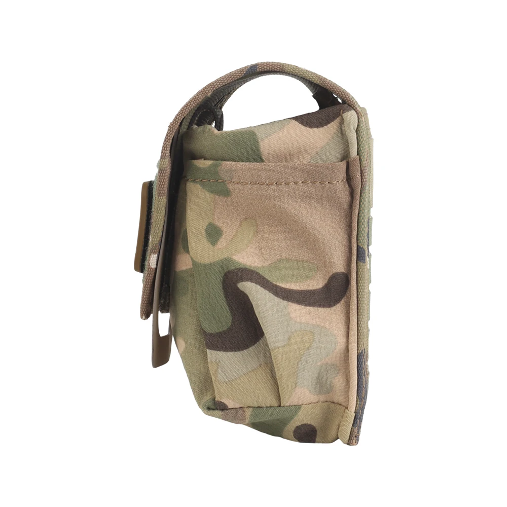 Tactical Medical Pouch Trauma Kit Pouch Compact Emergency First Aid Kit Storage Bag Essential Survival Gear Hunting Accessories