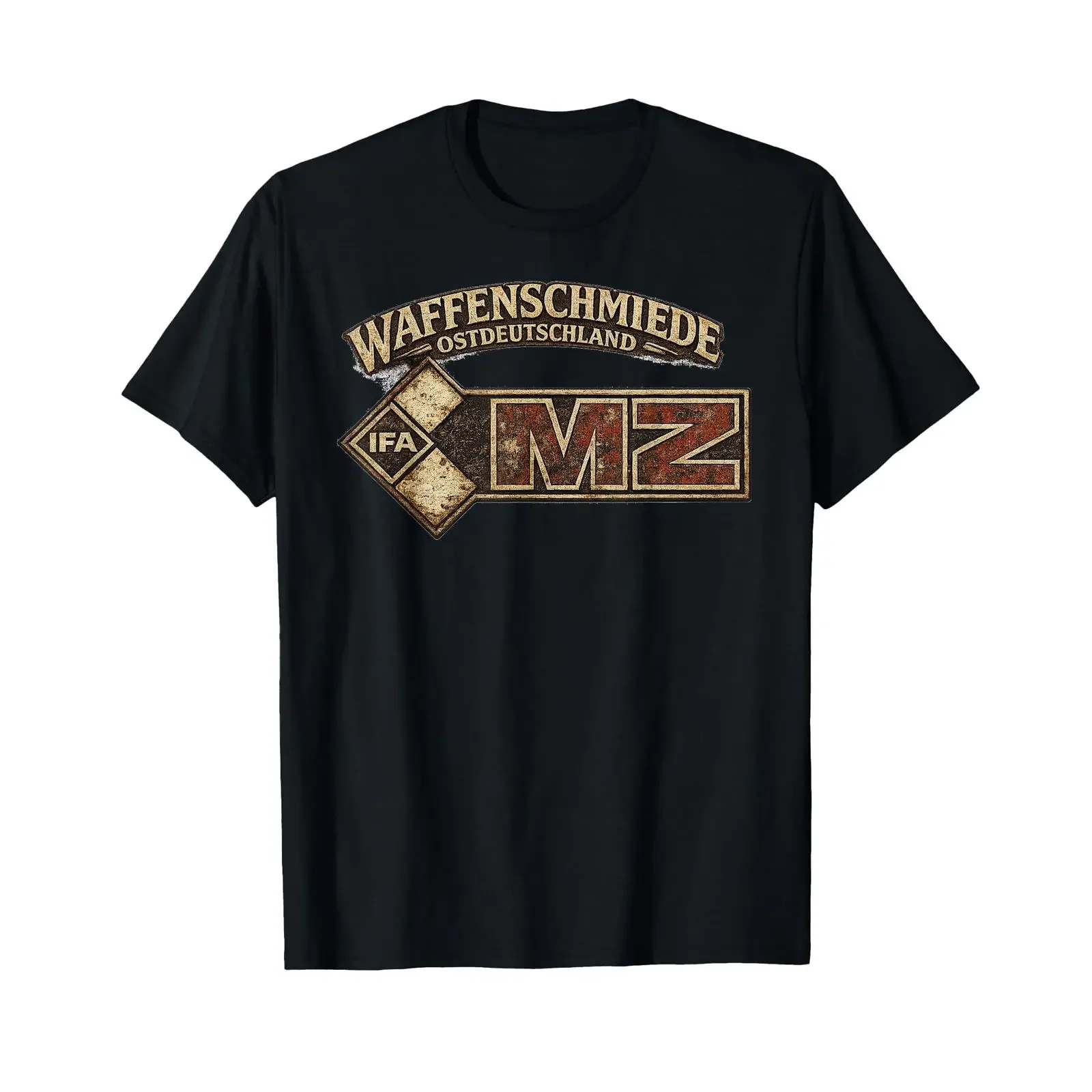 Simson MZ IFA East Germany Retro Motorcycle Cult Motif DDR T Shirt vintage Washed Casual Stretched Versatile Slightly graphic