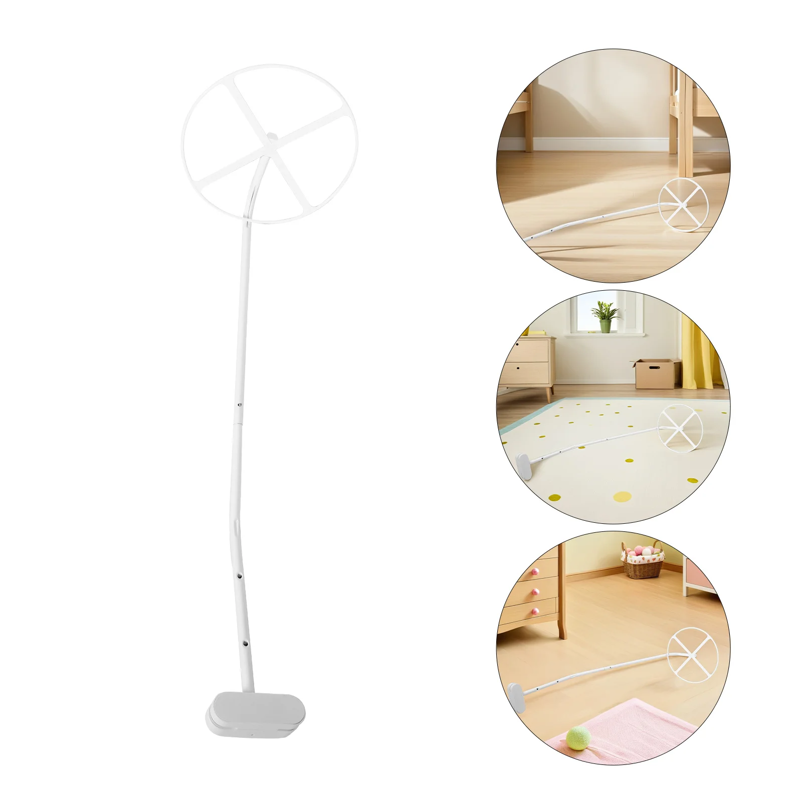 

Adjustable Canopy Crib Net Support Bracket Universal Accessories Lightweight Stable Nursery Stand Holder