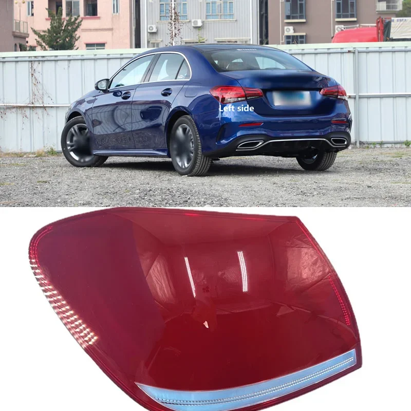 

for Mercedes Benz A-Class A180 A200 A260 Car Rear Taillight Shell Brake Lights Shell Replace Auto Rear Shell Cover Lampshade