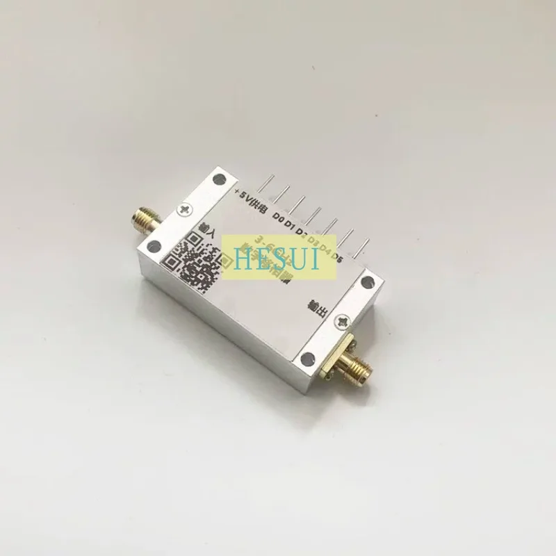 3-6GHz digital programmable phase shifter 6-bit parallel control C-band phase shifter, step phase shift phased array