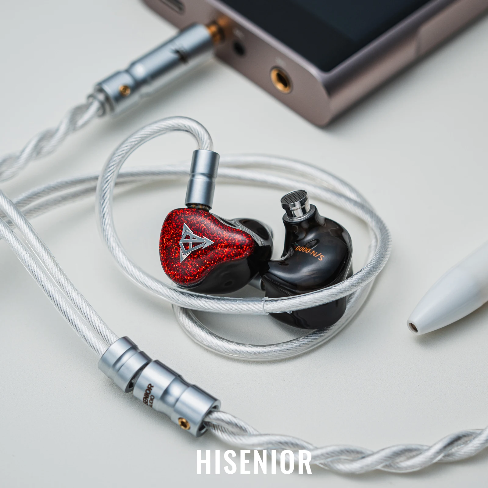 Hisenior Mega5Est Bass+ 1DD+2BA+2EST Tribrid Drivers IEM