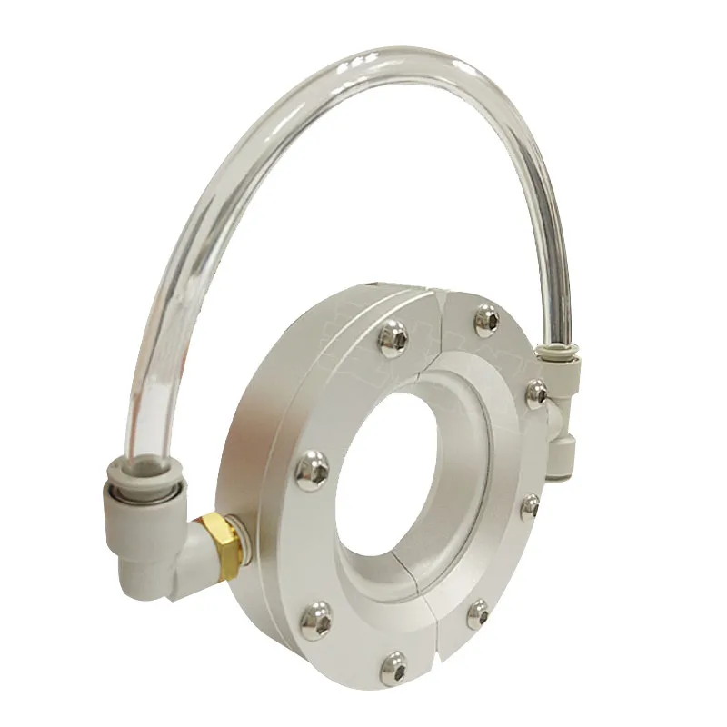 Ring air knife, 360-degree compressed air flow scrubber, industrial wire steel wire pipe degreasing dust blower