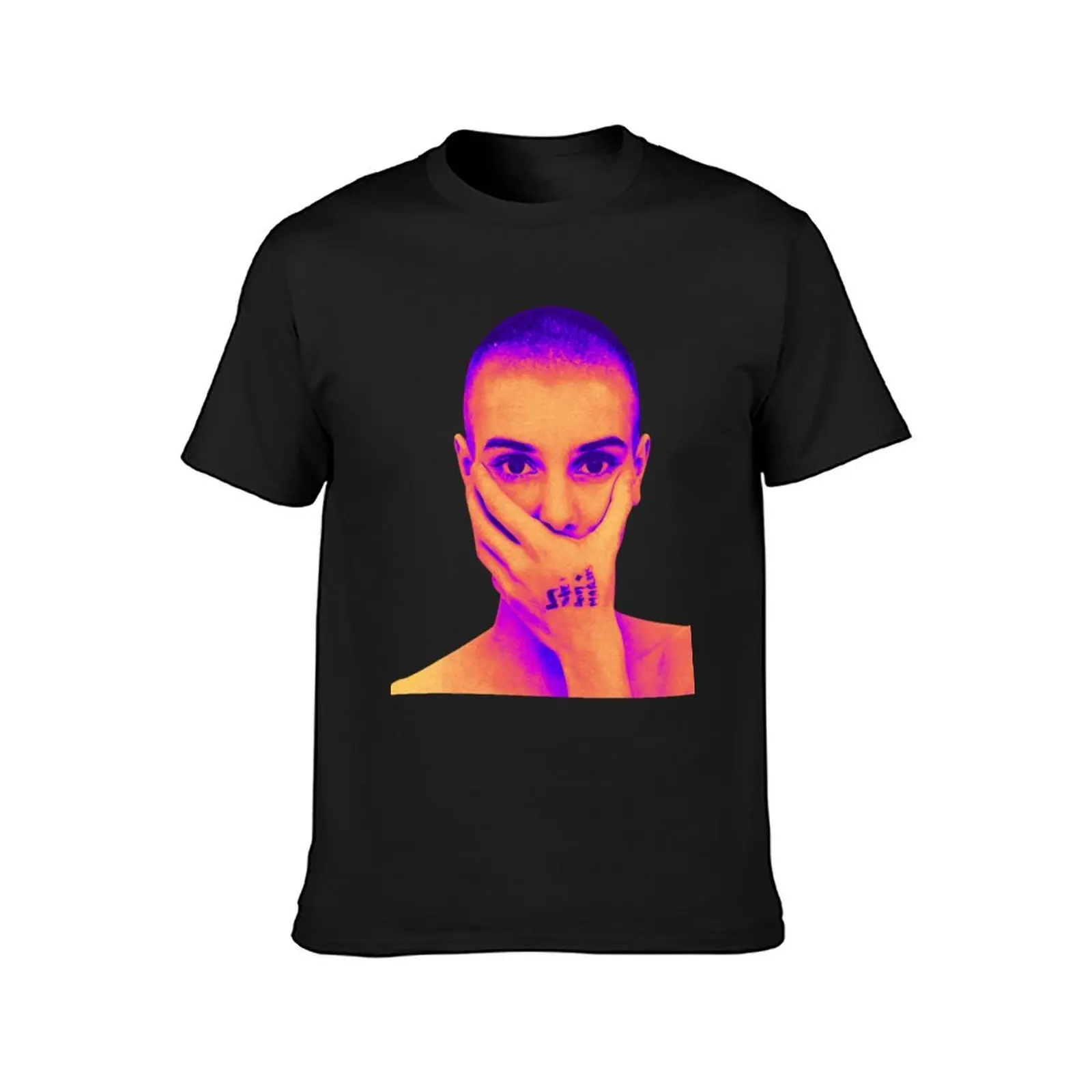 Sinead o'connor - Music is forever T-shirt quick drying graphics tees sports fans Men's t-shirts