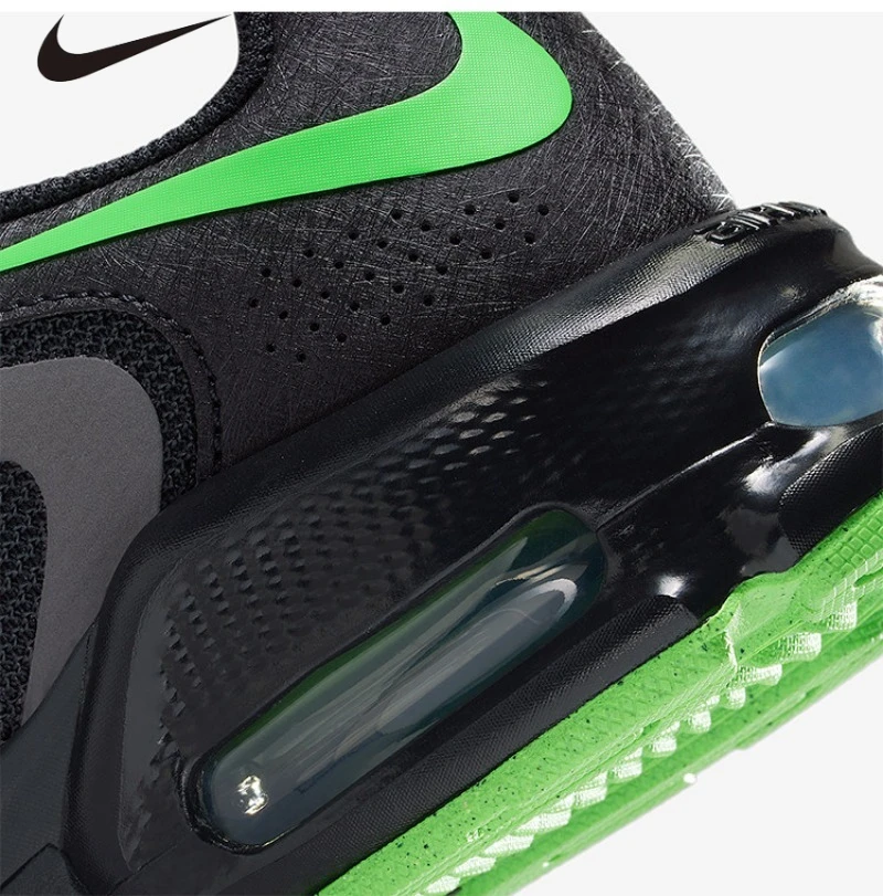 Nike Air Max Fire Sneakers, Max Air Cushion Mesh Synthetic Athletic Shoes For Youth IF2622-003 view 6
