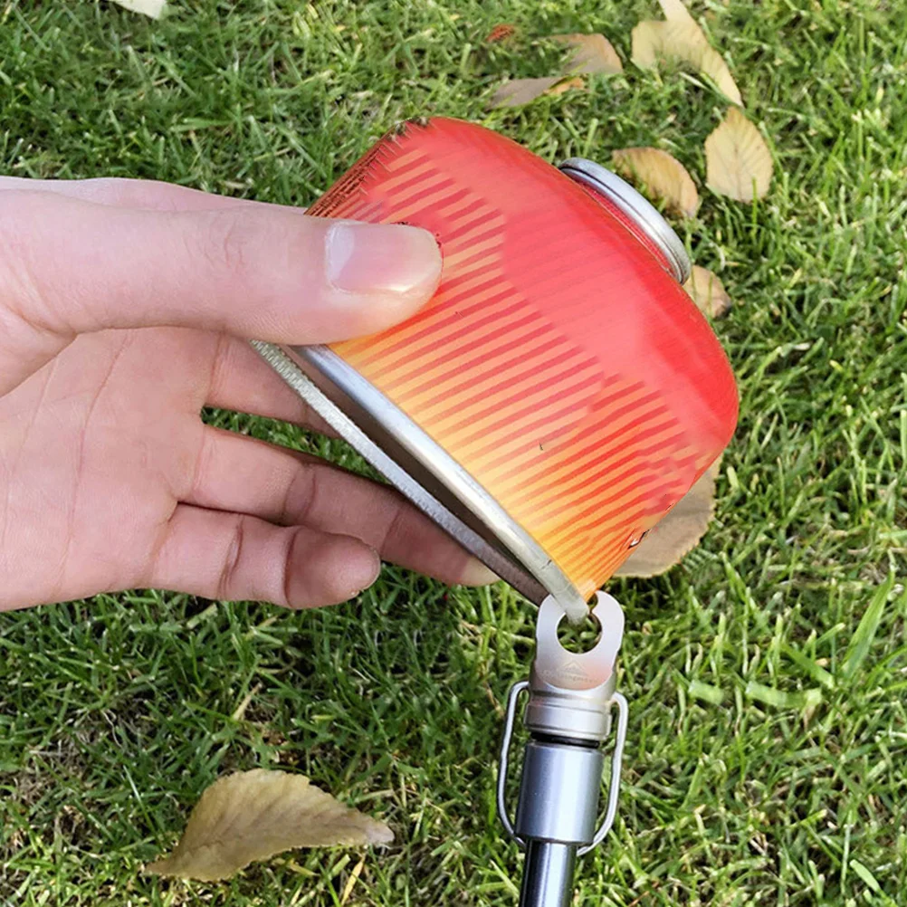 1pc Gas Hole Puncher Portable Punching For Camping Supplies Propane Tank Sealer Flat Hole Punch Gas Tank Breaking Tool